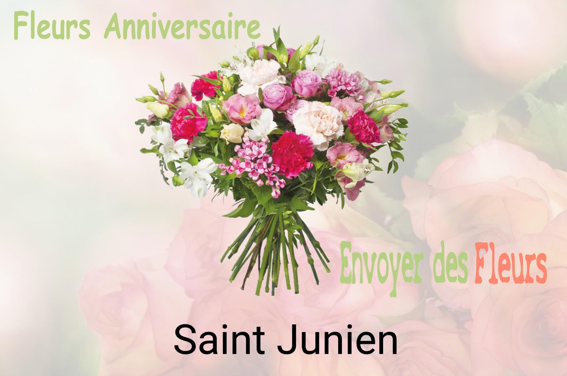 Bouquet de fleurs d’anniversaire livré à Saint-Junien